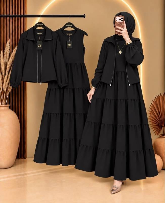 zipper shirt Gown 